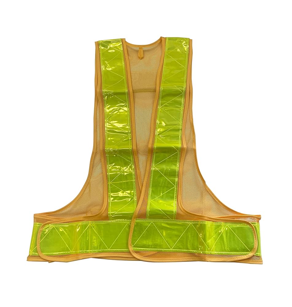 Amazon | 反射安全ベスト イエロー×イエロー XLサイズ 292501